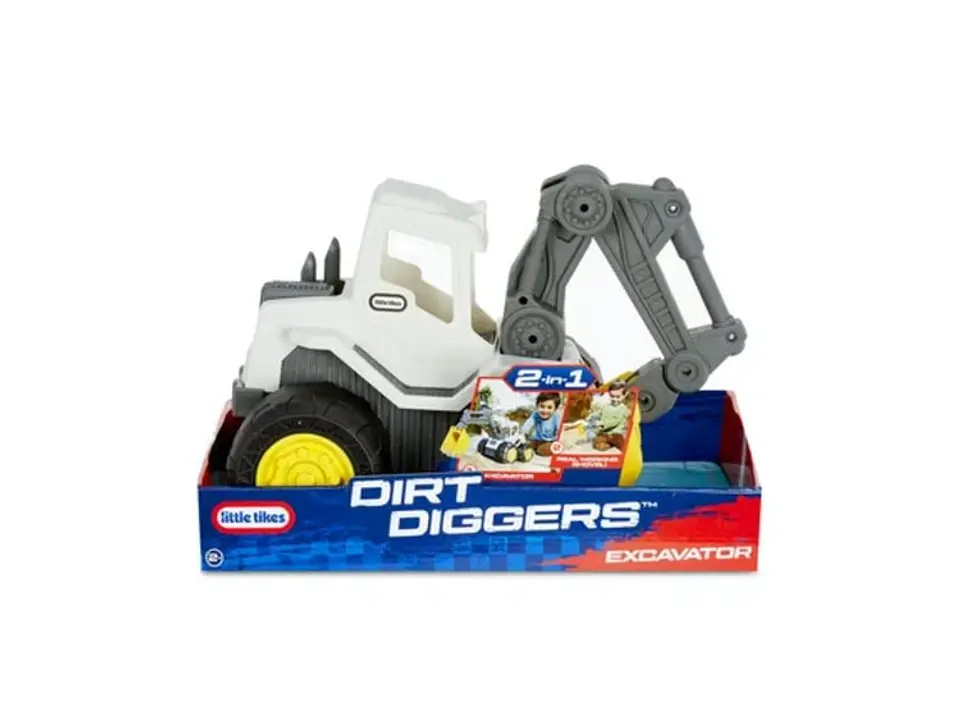 Excavadora Con Pala 2 En 1 Little Tikes Imexporta 650567 2