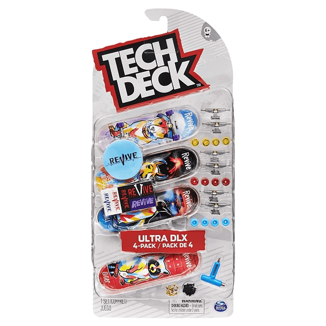 Tech Deck Pack De 4 Imeporta Imexporta 6028815