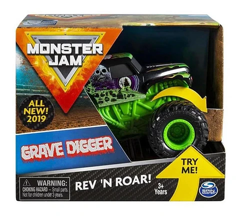 Monster Jam De Fricción 1:43 - Grave Digger Imexporta 6044990