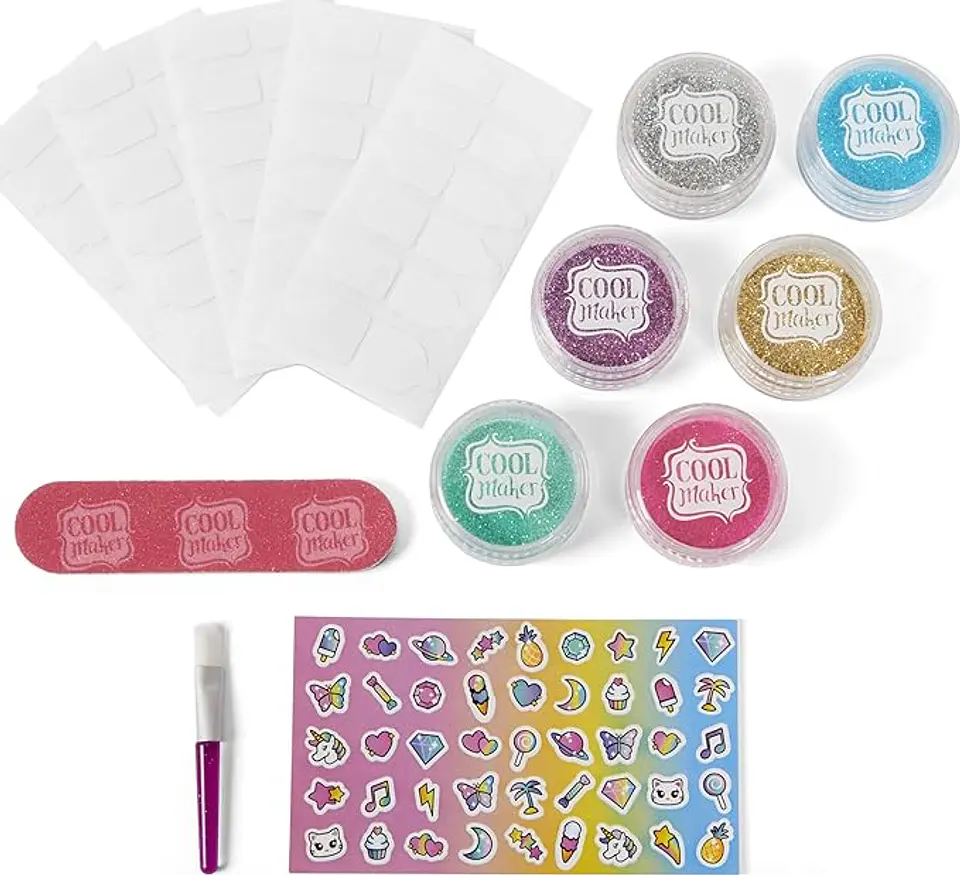 Set Go Glam Glitter Para Uñas Imexporta 6059916 5