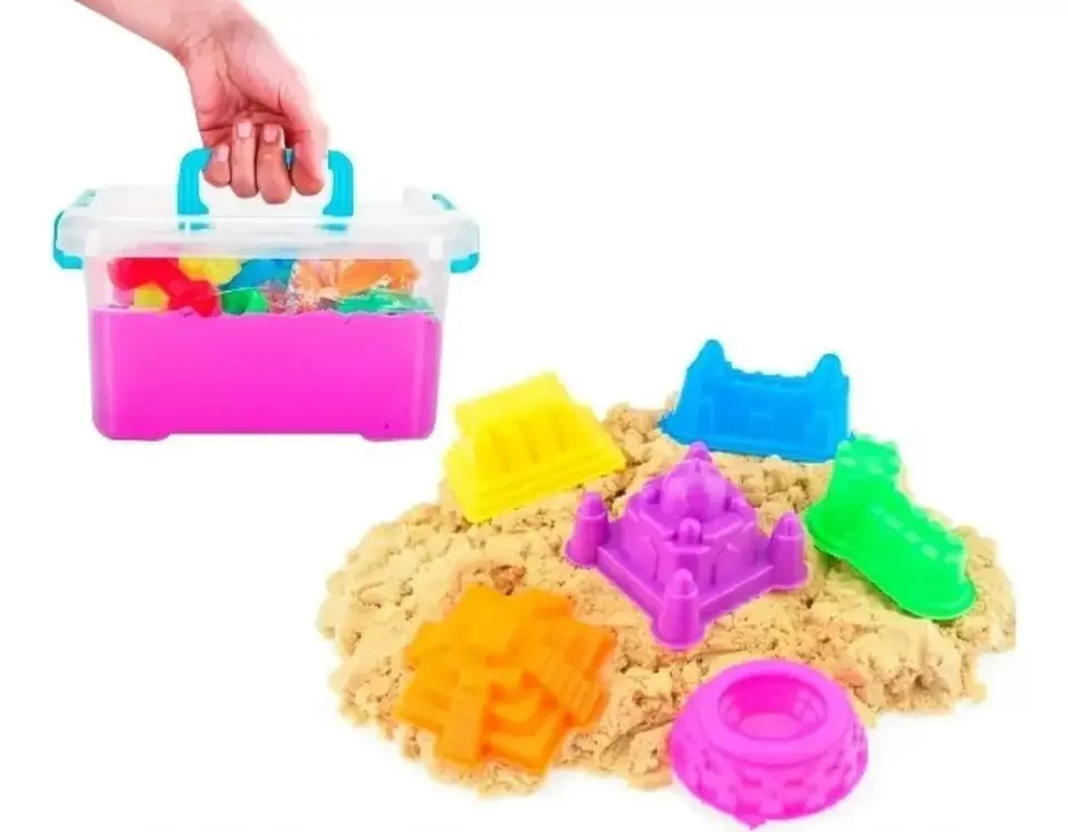Kinetic Sand, Set Aplasta y Crea Con 382 G De Arena Color Multicolor Imexporta 6065527 1