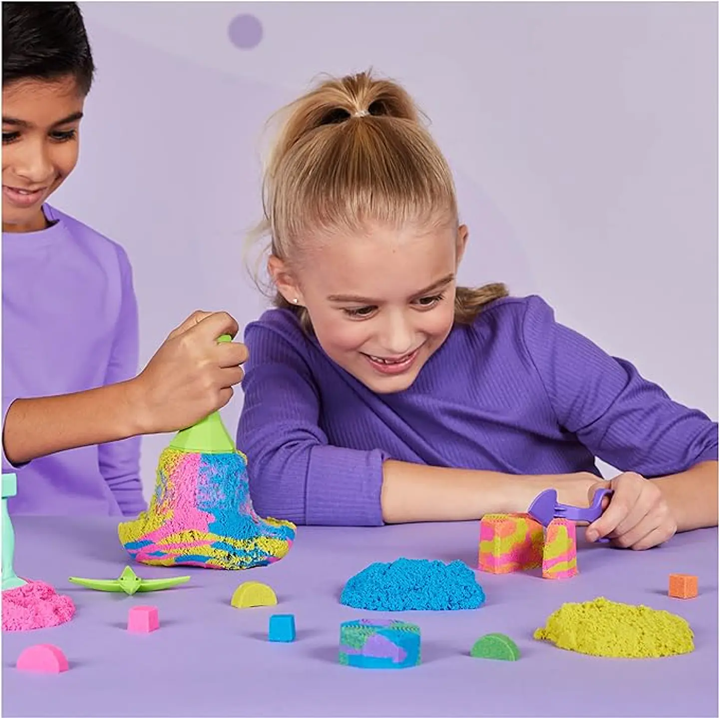 Kinetic Sand, Set Aplasta y Crea Con 382 G De Arena Color Multicolor Imexporta 6065527 3