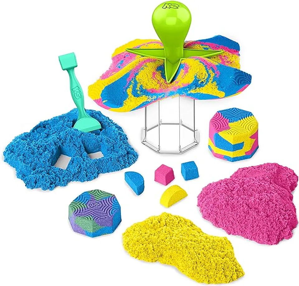 Kinetic Sand, Set Aplasta y Crea Con 382 G De Arena Color Multicolor Imexporta 6065527 4