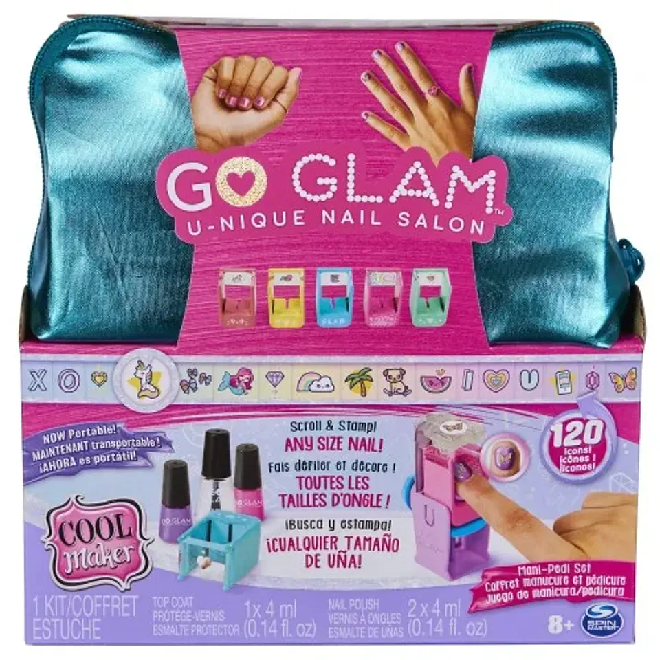 Go Glam U-Nique Nail Salon Set de Manicura y Pedicura Imexporta Imexporta 6065870 1