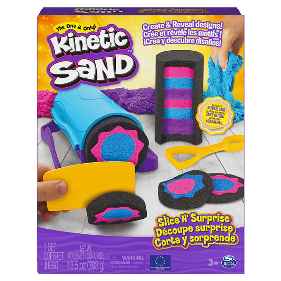 Kinetic Sand Desliza y Sorpresa Imexporta 6063482 1