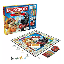 Juego De Mesa Monopoly Junior Banco Electrónico Hasbro E1842