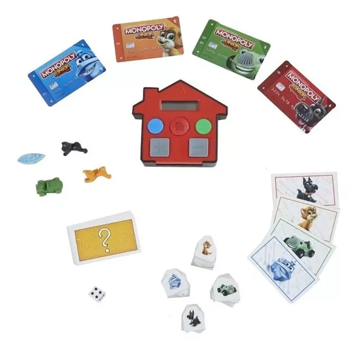 Juego De Mesa Monopoly Junior Banco Electrónico Hasbro E1842 2