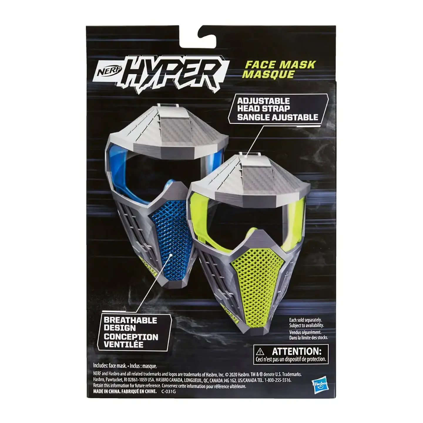 Máscara Nerf Hyper Hasbro E8958 3