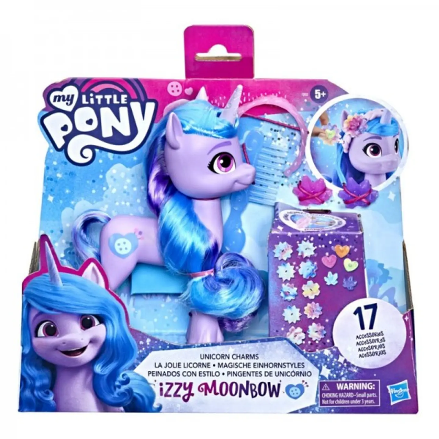Muñeca My Little Pony A New Generation Izzy Moonbow Peinados Con Estilo F2032 1
