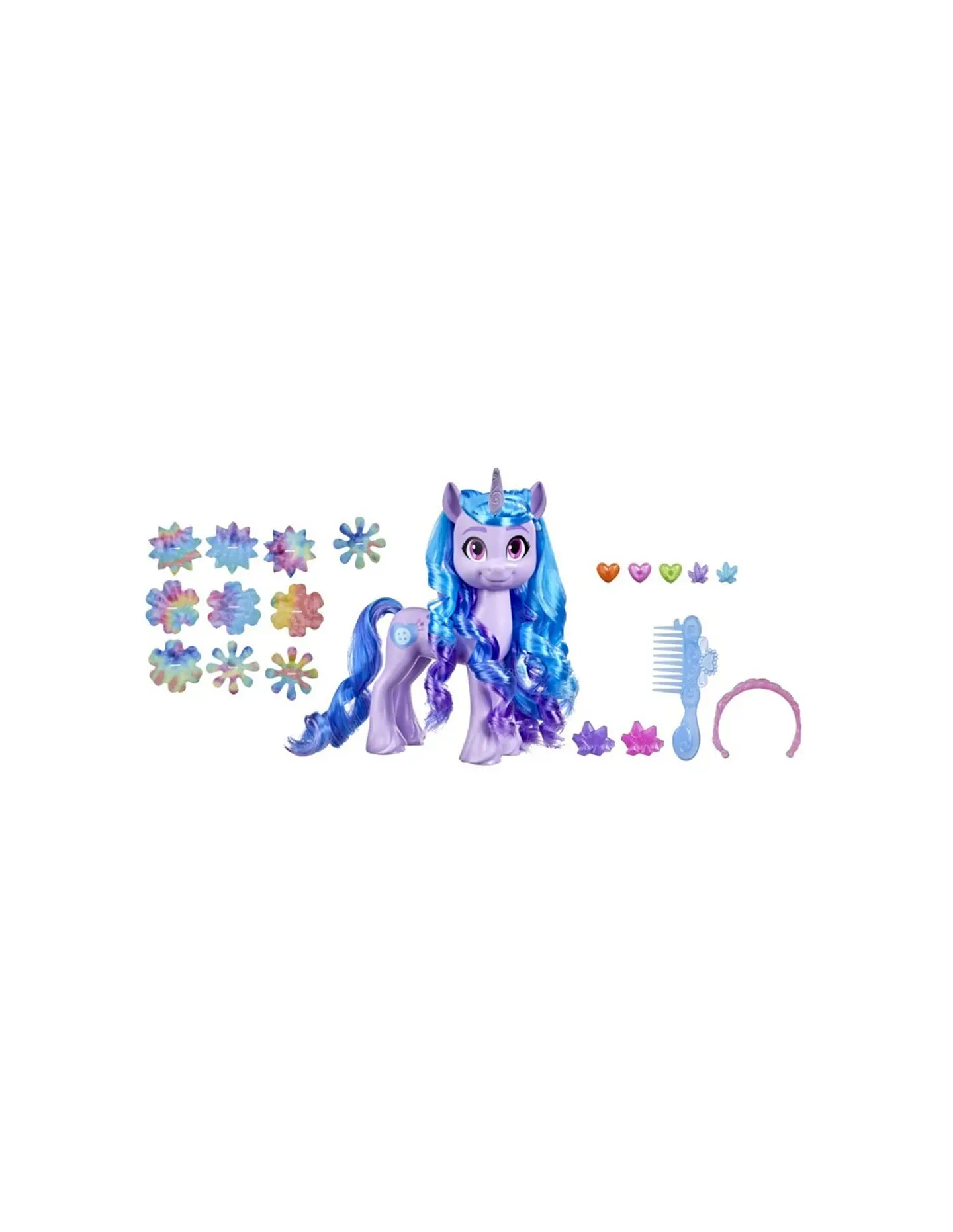 Muñeca My Little Pony A New Generation Izzy Moonbow Peinados Con Estilo F2032 2
