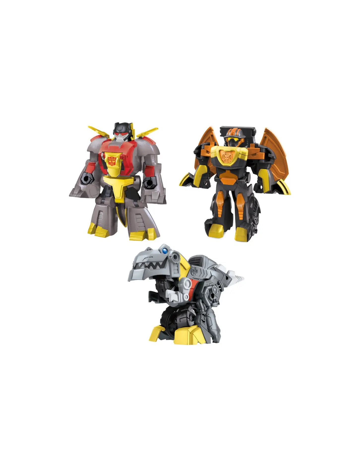 Figuras Transformers Dinobot Predaking, Grimlock & Snarl F2951 1