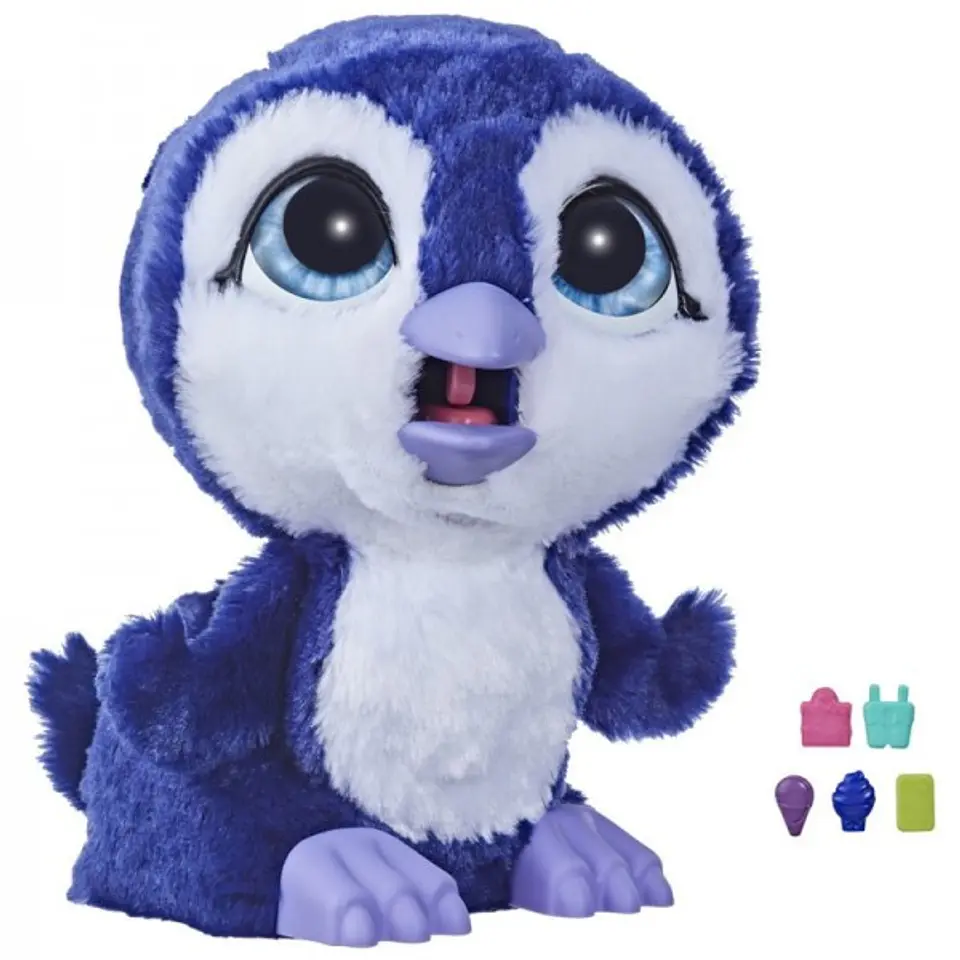 Peluche Furreal Lil' Wilds Pingüino Posey F3512 1