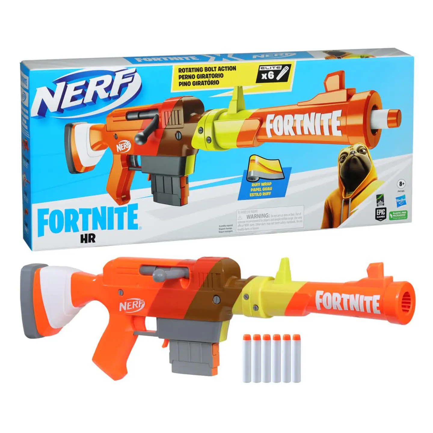 Lanzador De Dardos Nerf Fortnite F4165 1