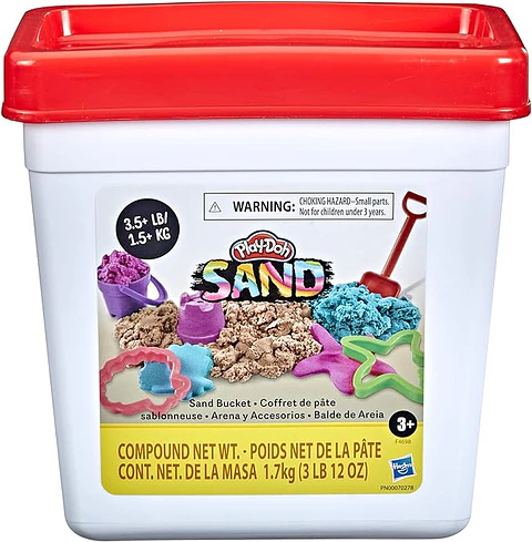 Play-Doh Cubo De Arena Con 4 Herramientas F4698