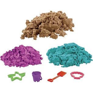 Play-Doh Cubo De Arena Con 4 Herramientas F4698