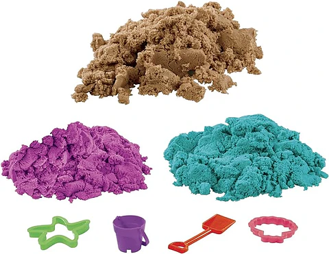 Play-Doh Cubo De Arena Con 4 Herramientas F4698
