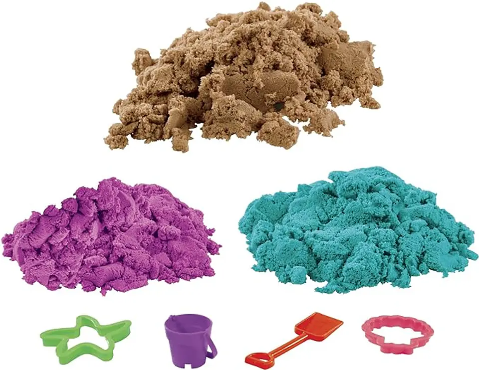 Play-Doh Cubo De Arena Con 4 Herramientas F4698 2