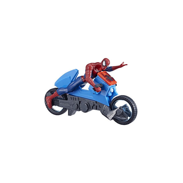 Figura Marvel Classic Moto Arácnida Spiderman F5074