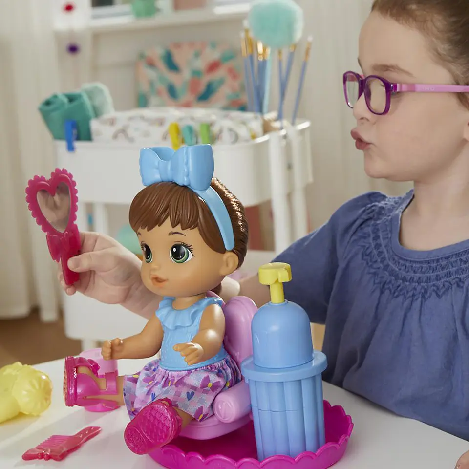 Muñeca Baby Alive Diversion Con Burbujas Morena F5113  3