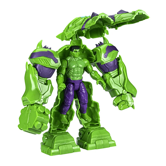 Figura Marvel Mechstrike Hulk Aplasta Monstruos F5293