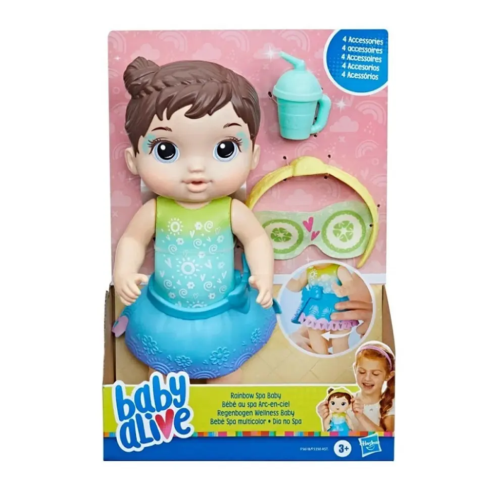 Muñeca Baby Alive Spa Multicolor F5350 1