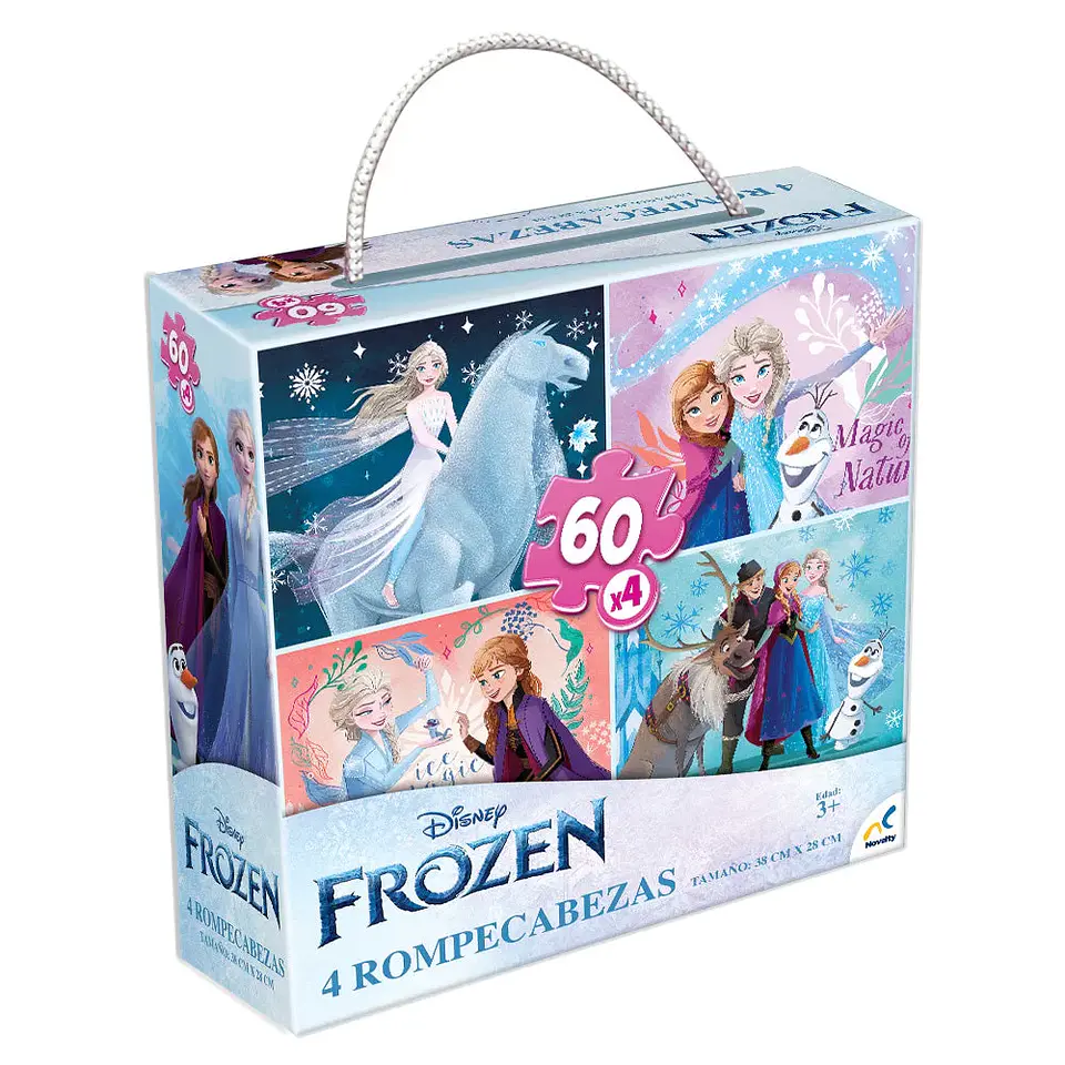 Rompecabezas Frozen 4 En 1 Imexporta JCA-1129 1