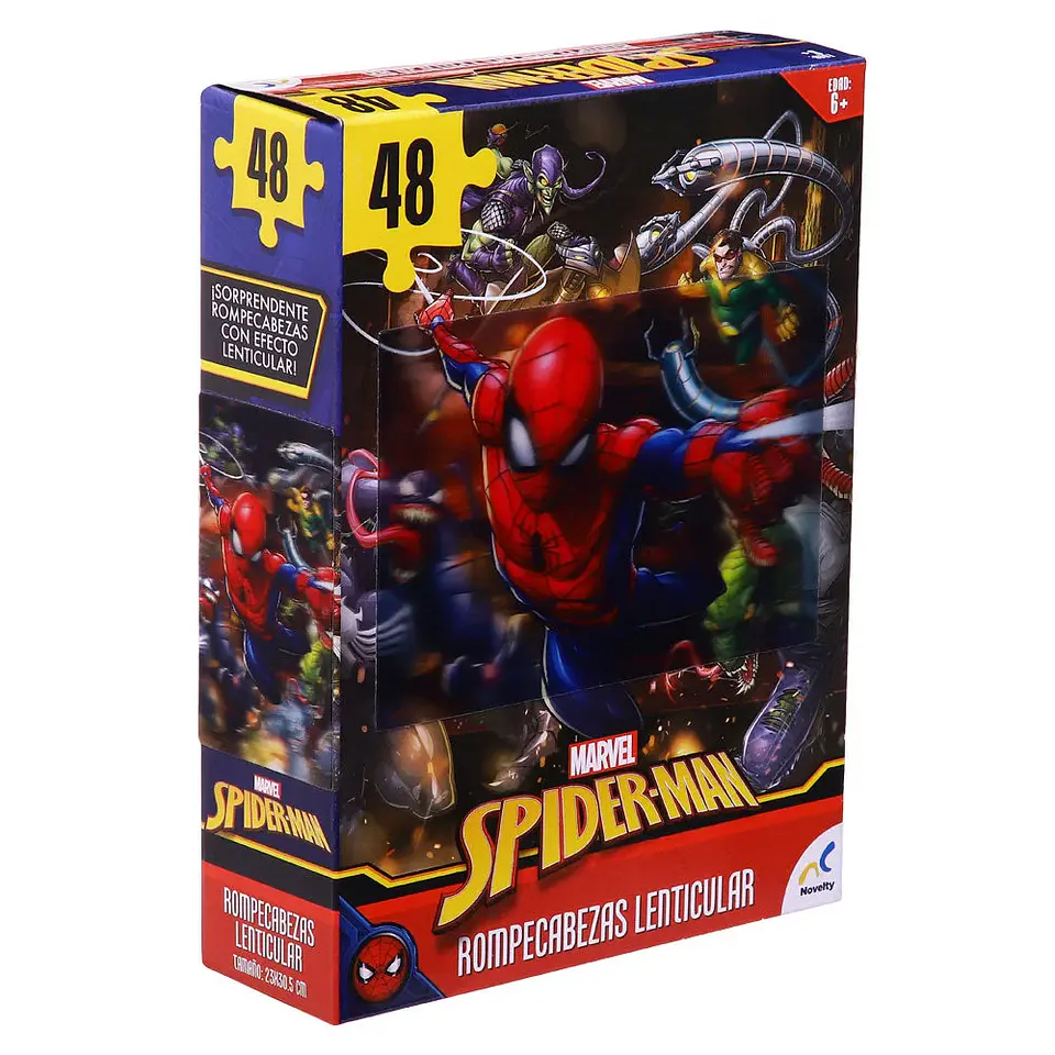 Rompecabezas Especial Lenticular Spider-Man Imexporta Jca-3118T 1