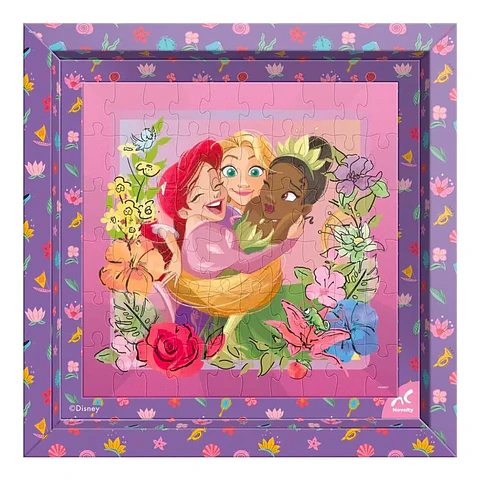 Disney Princesas Puzzle Con Marco 60 Piezas Imexporta Jca4089