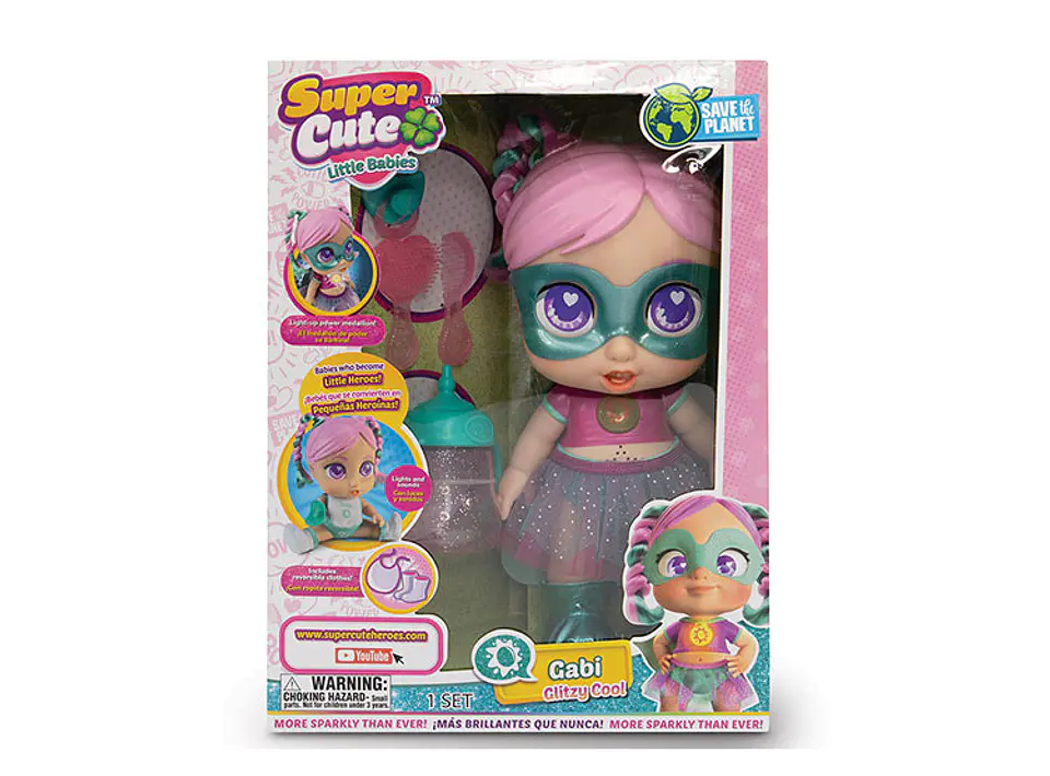 Muñeca Super Cute Glitzy Cool Gabi SC013A10 3
