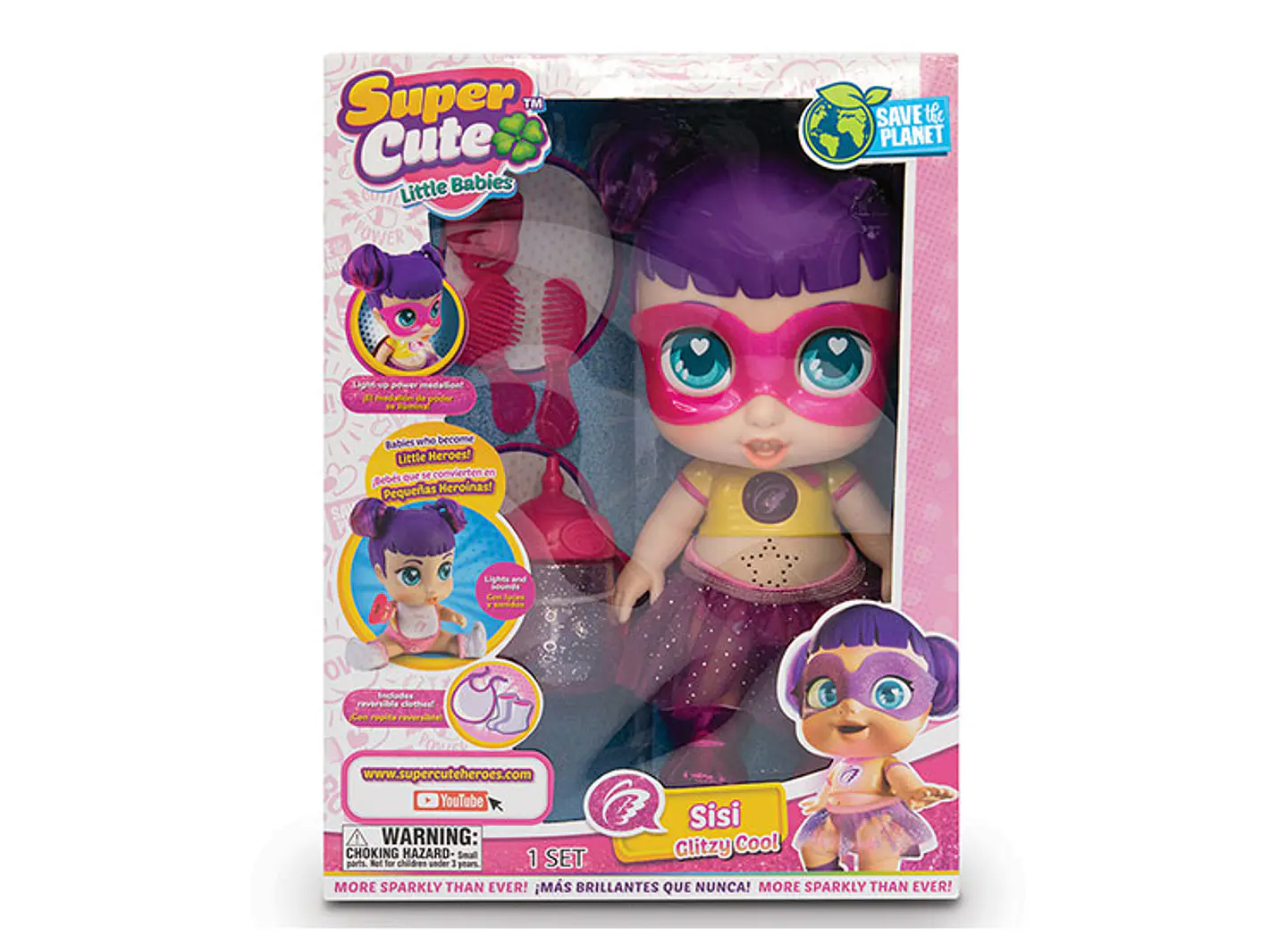 Muñeca Super Cute Glitzy Cool Sisi SC013A12  3