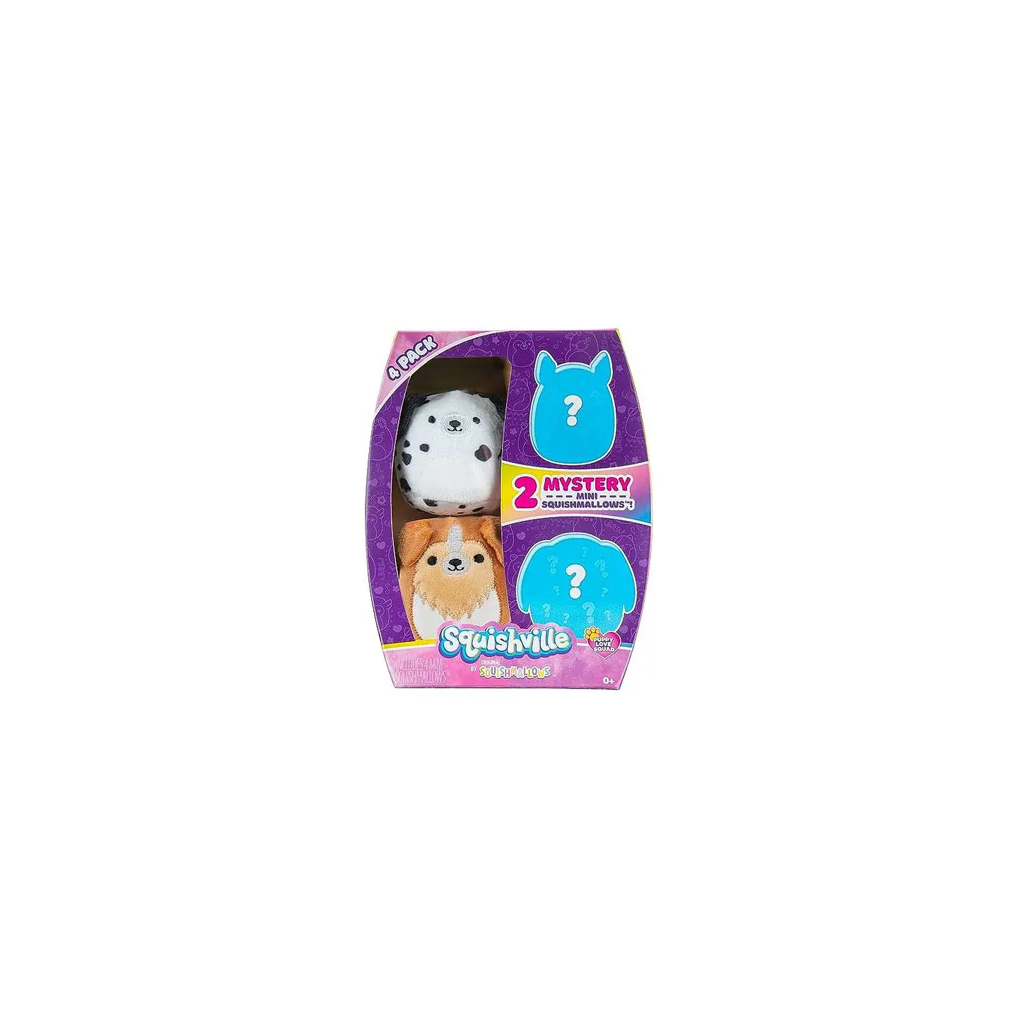 Squishmallows Mini Peluche Squishville 4 Pack 5 Imexporta Sqm0212 1