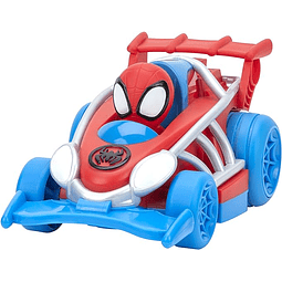 Vehículo Webbed Wheelies Spidey Marvel Imexporta SNF0015 