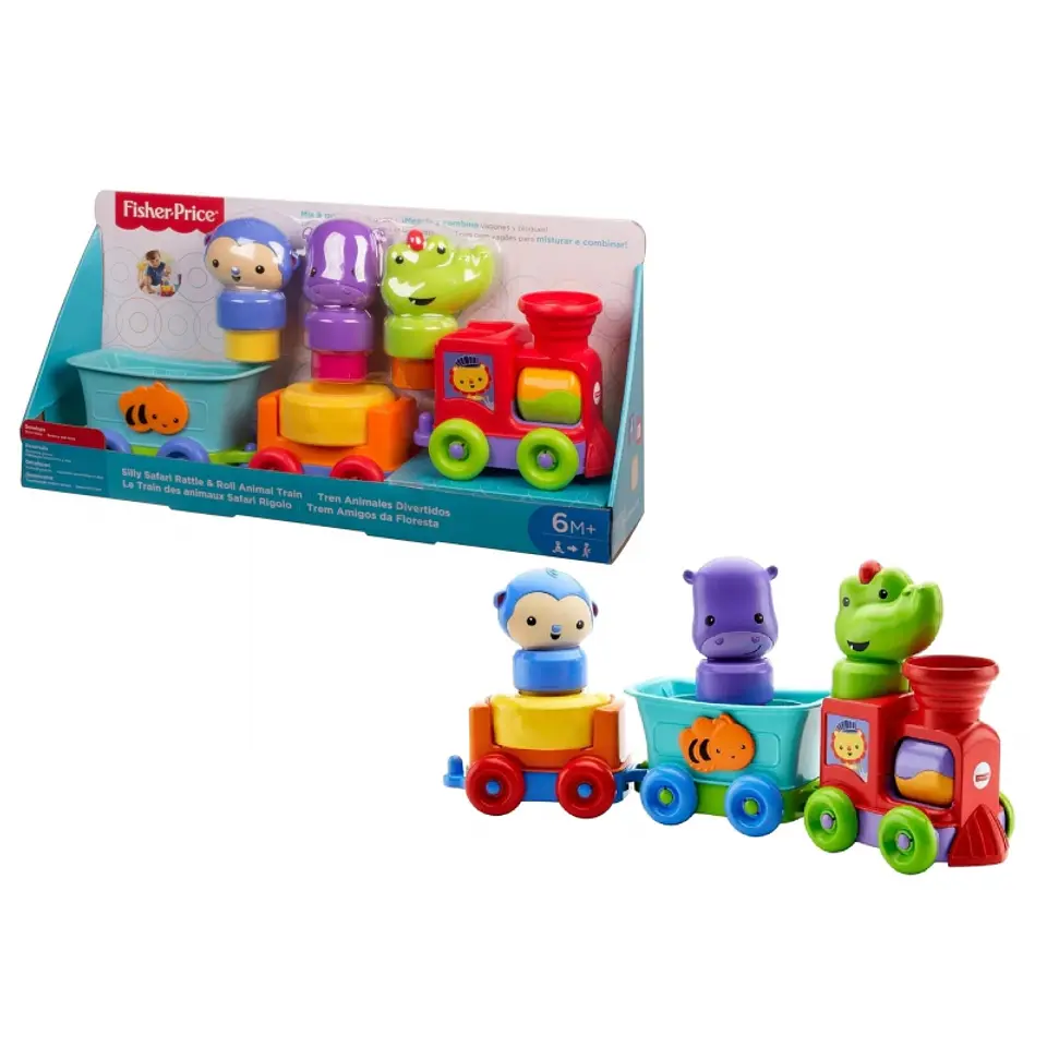 Fisher Price Tren Animales Didácticos Mattel Dmc44 1