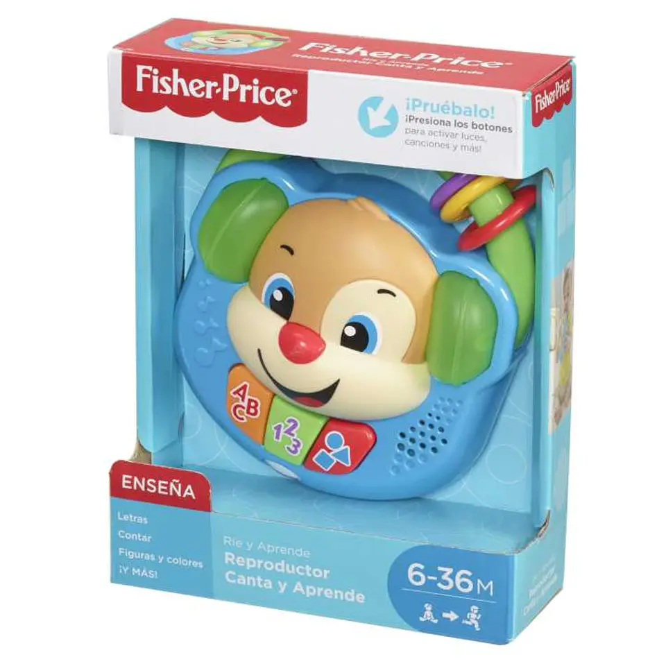 Fisher-Price Ríe y Aprende Juguete Para Bebés Reproductor Canta y Aprende Mattel Fpv23 2