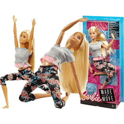 Barbie Movimientos Divertidos Surtido Mattel Ftg80
