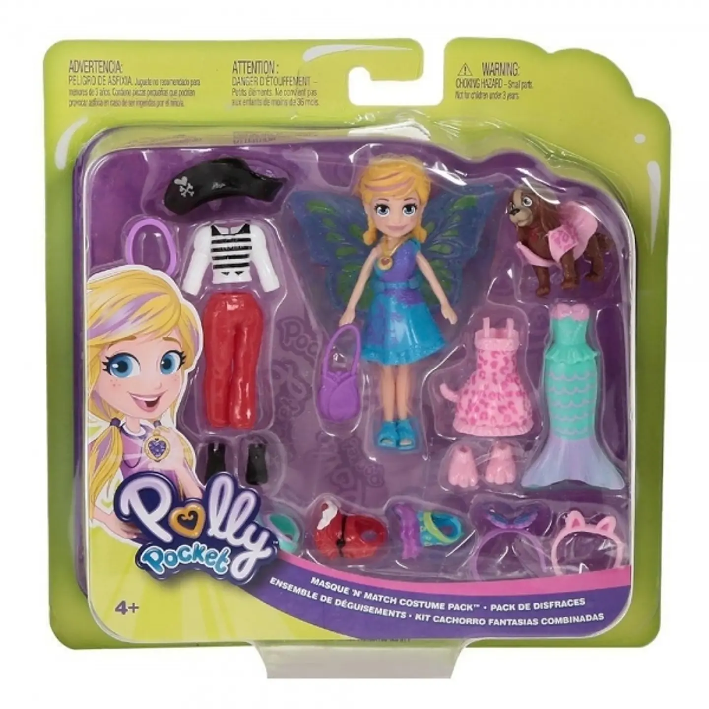 Polly Pocket Pack De Disfraces Mattel Gdm15 1