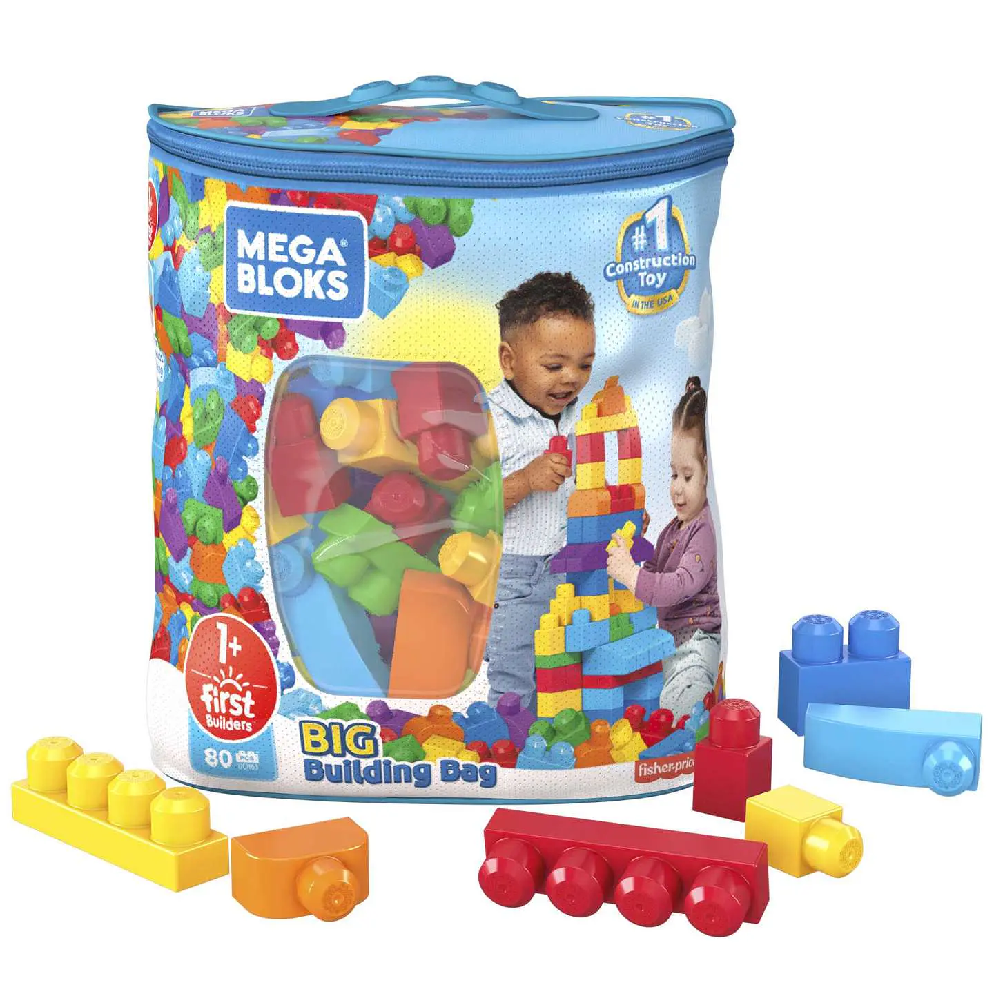 Megabloks Fb Gran Bolsa Clasica Para Construir Mattel Dch63 2