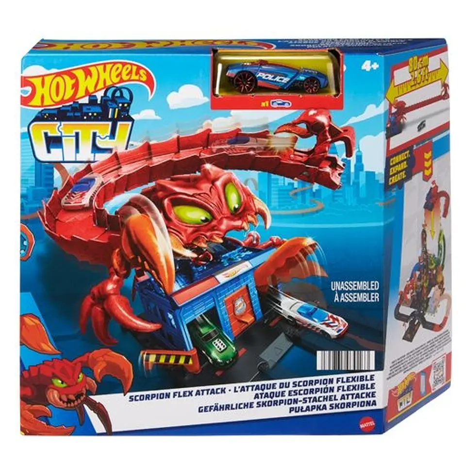 Hot Wheels City Nemesis Escorpion Mattel Hdr32 2