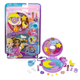 Polly Pocket Sparkle Cove Adventure Unicorn Floatie Surtido Mattel Hkv44