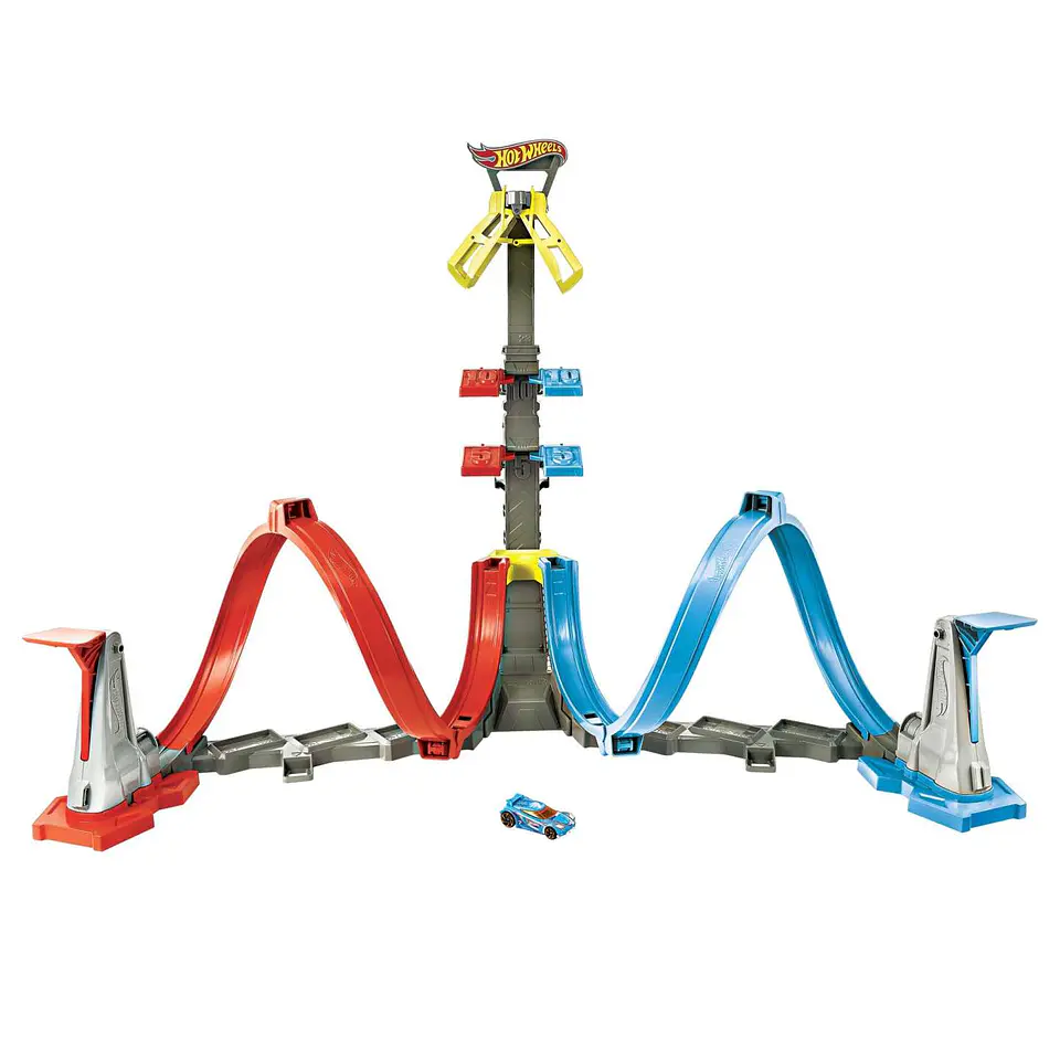 Hot Wheels Loop & Launch Conjunto de Pista Mattel Grw39 1