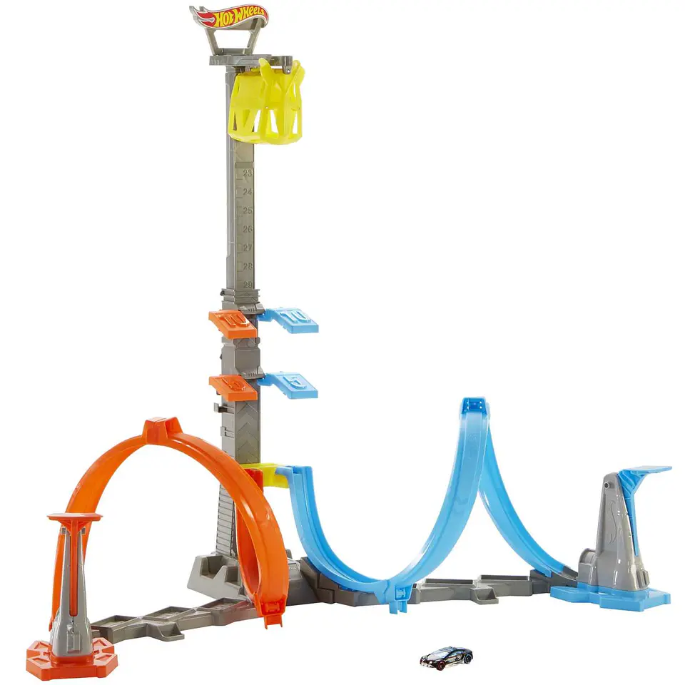Hot Wheels Loop & Launch Conjunto de Pista Mattel Grw39 3