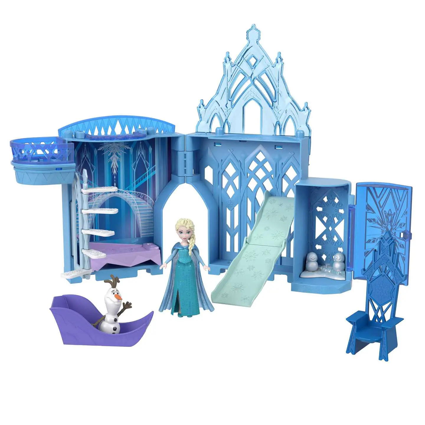 Frozen Storytime Stackers Palacio De Hielo De Elsa Mattel Hlx01 2