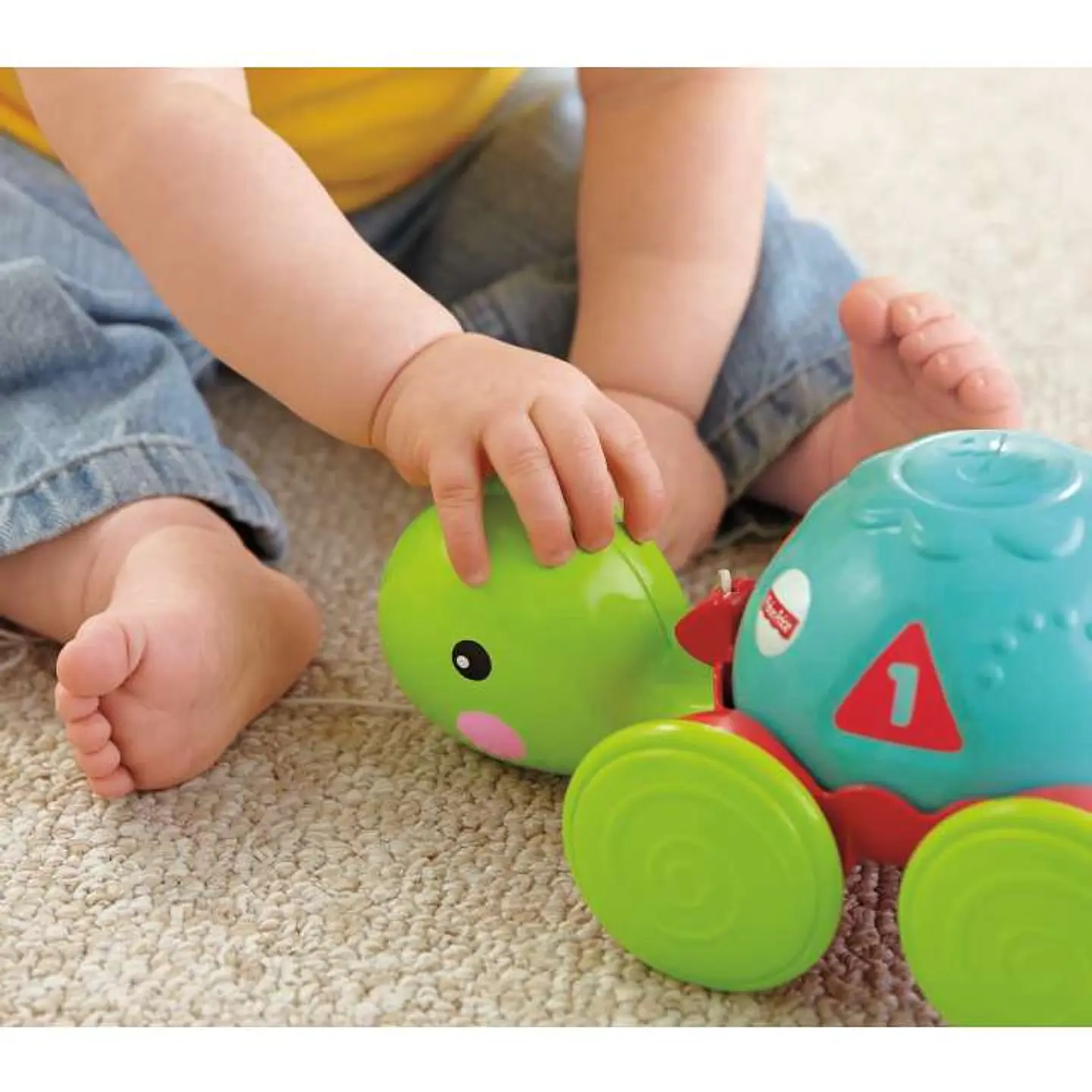 Fisher-Price Juguete Para Bebés Tortuga De Aprendizaje Mattel Y8652 2