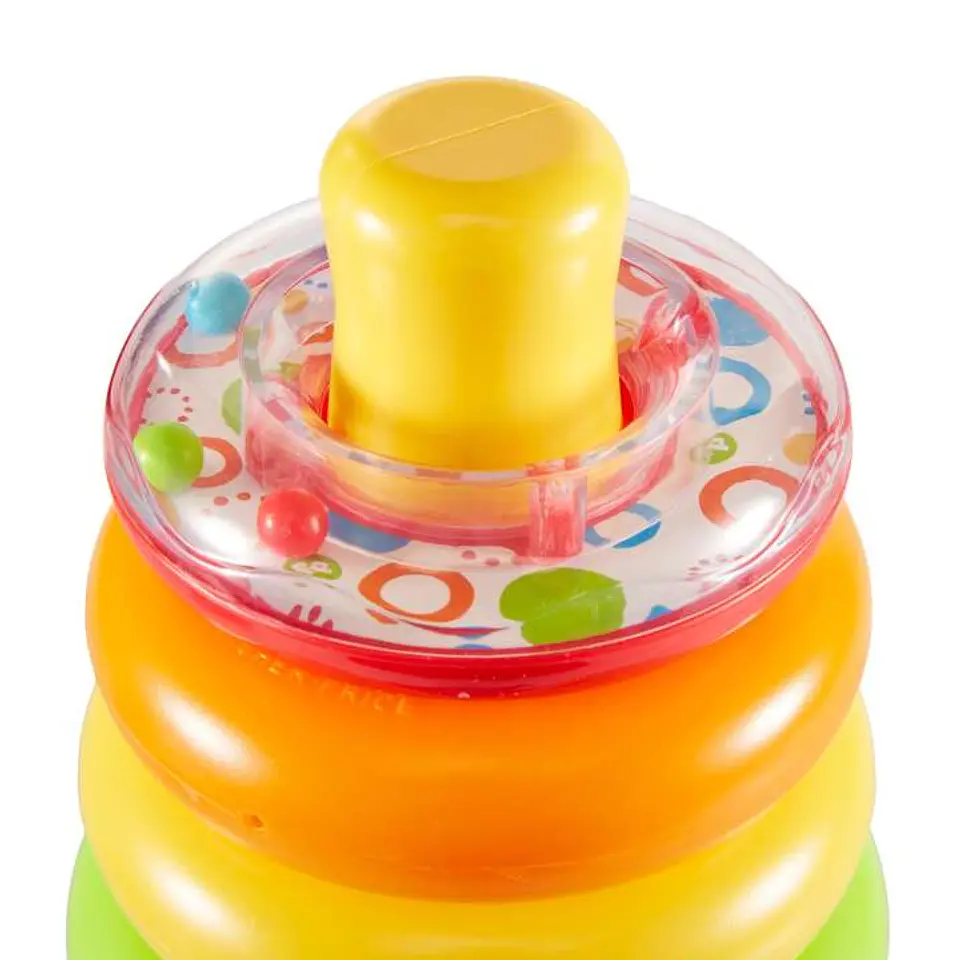 Fisher-Price Juguete Para Bebés Pila De Aritos Mattel N8248 2