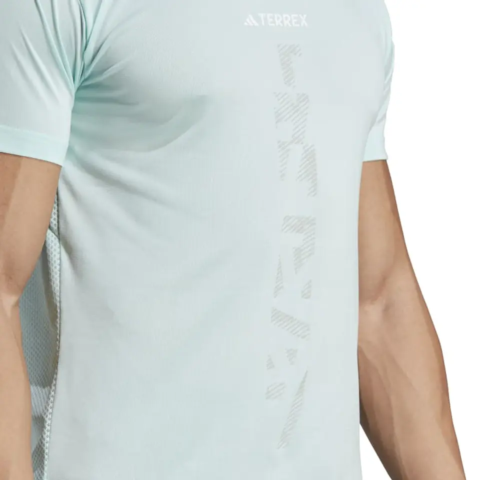 Polera Hombre Celeste  Adidas Hz6240 5