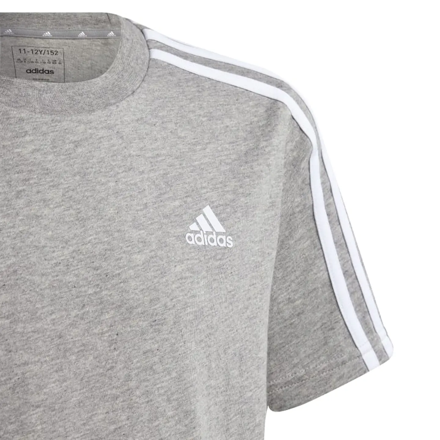 Polera Niño/a Gris Adidas Ib1669 3