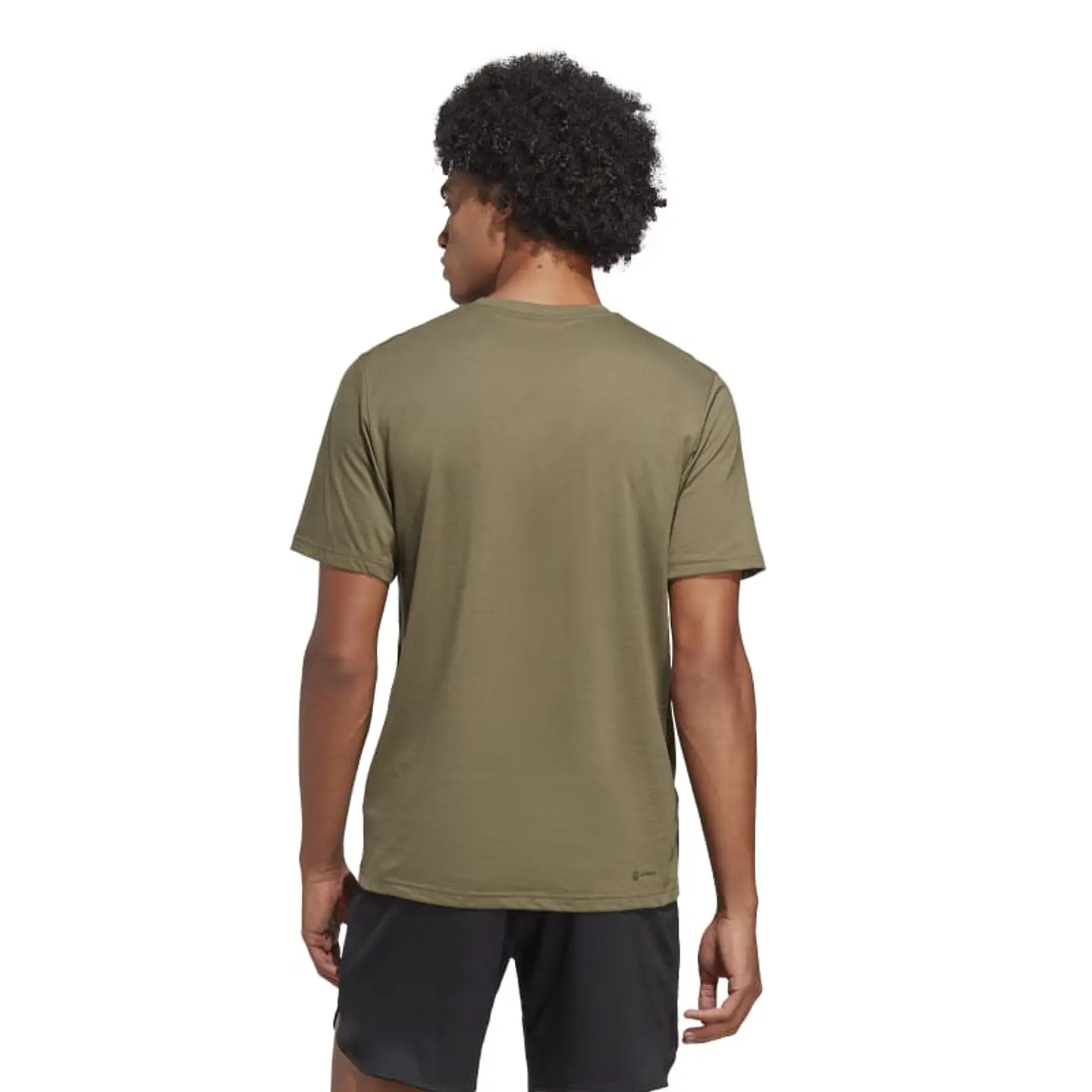 Polera Hombre Oliva Adidas Ic1217 2