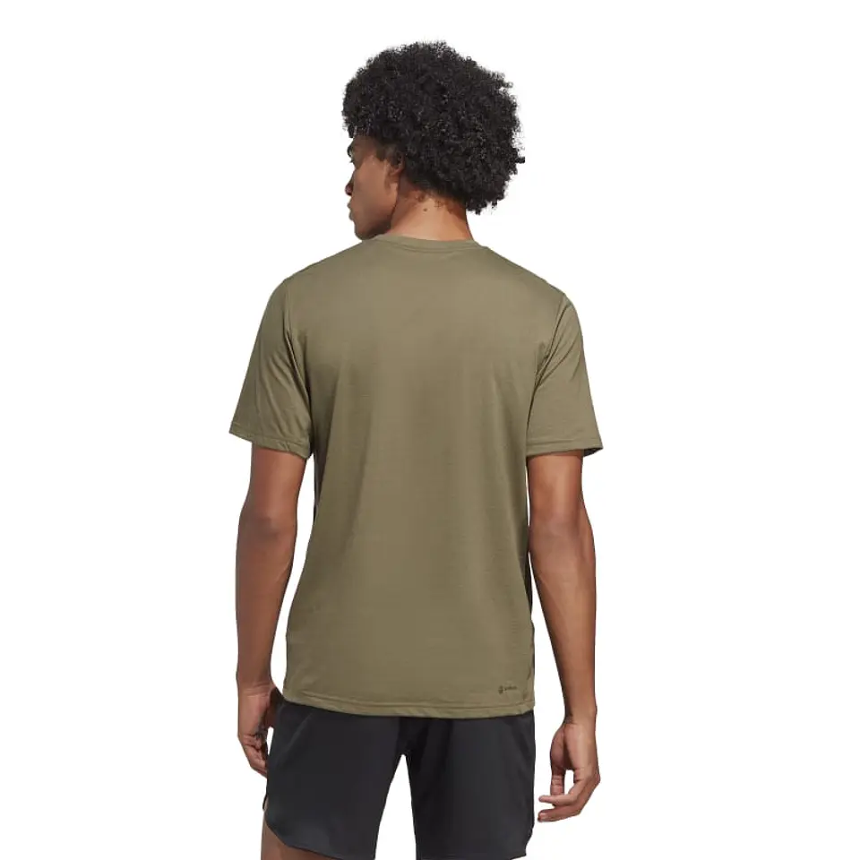 Polera Hombre Oliva Adidas Ic1217 2