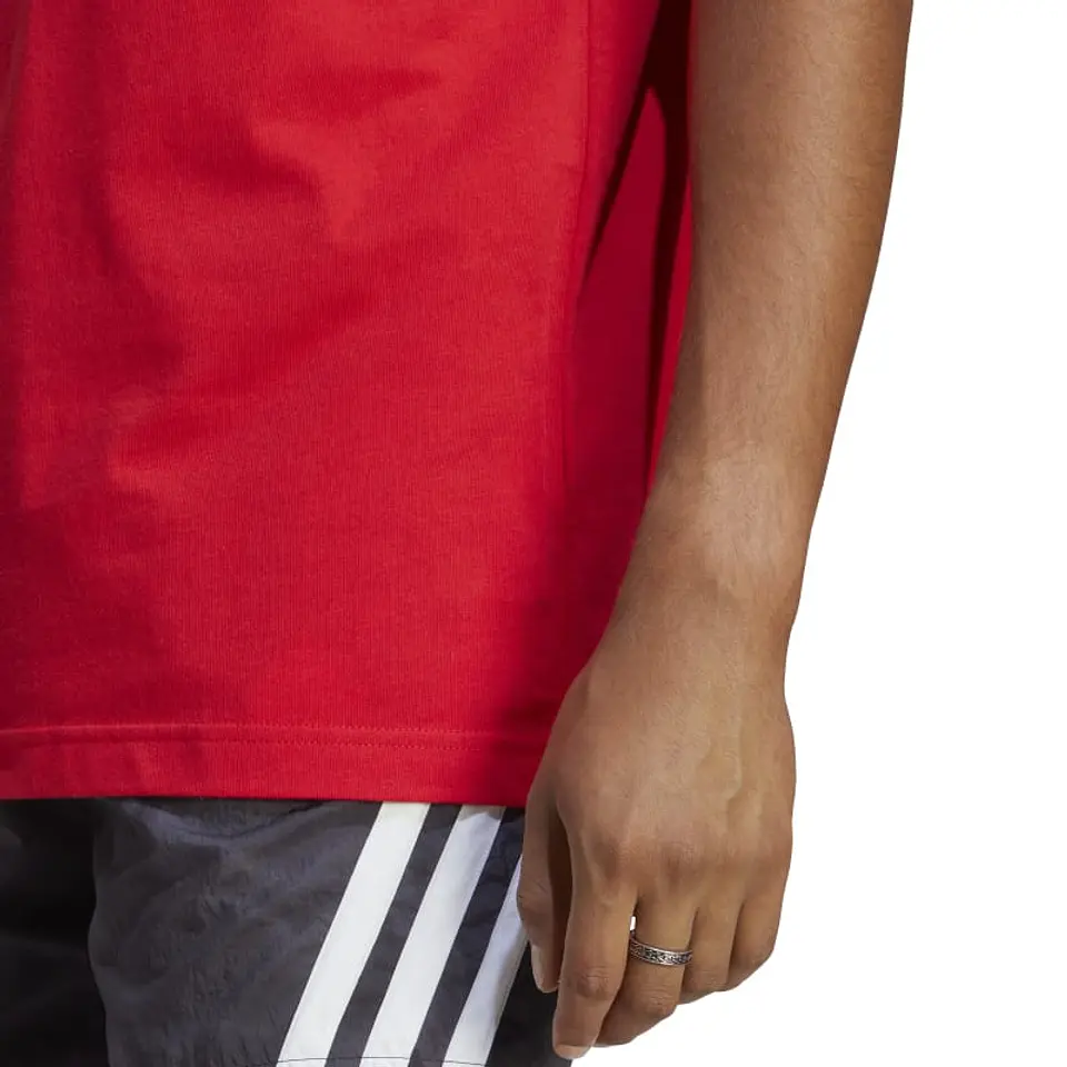 Polera Hombre Roja Adidas Ic9339 5