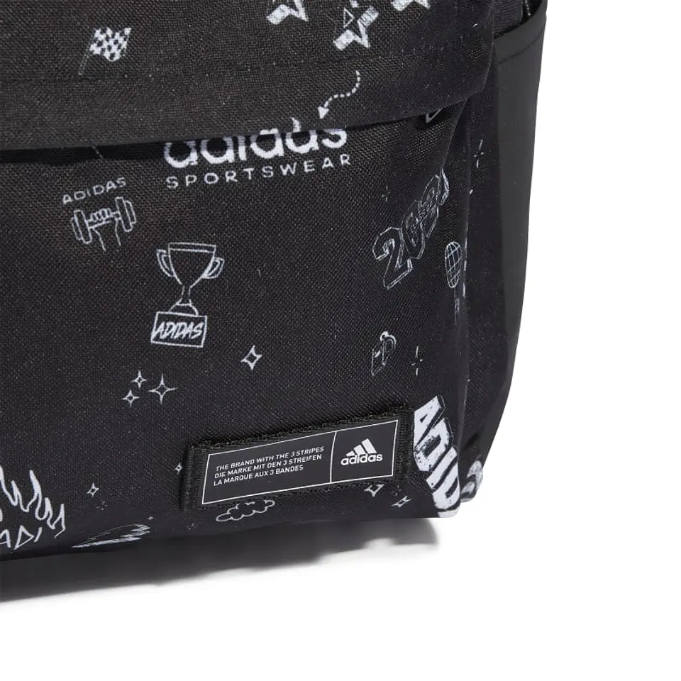 Mochila Negra Adidas Ij5632 6